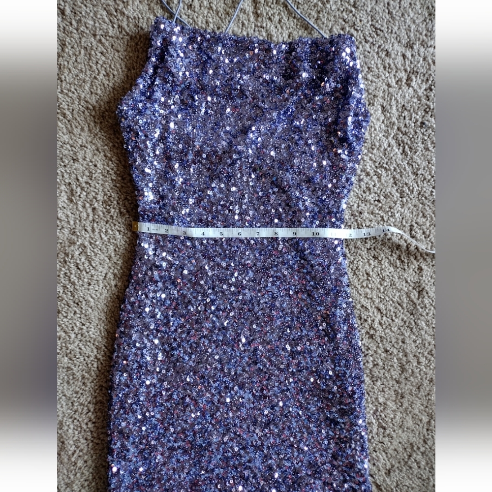Windsor Lavender Sequin Dress size 5/6 - Picture 13 of 16